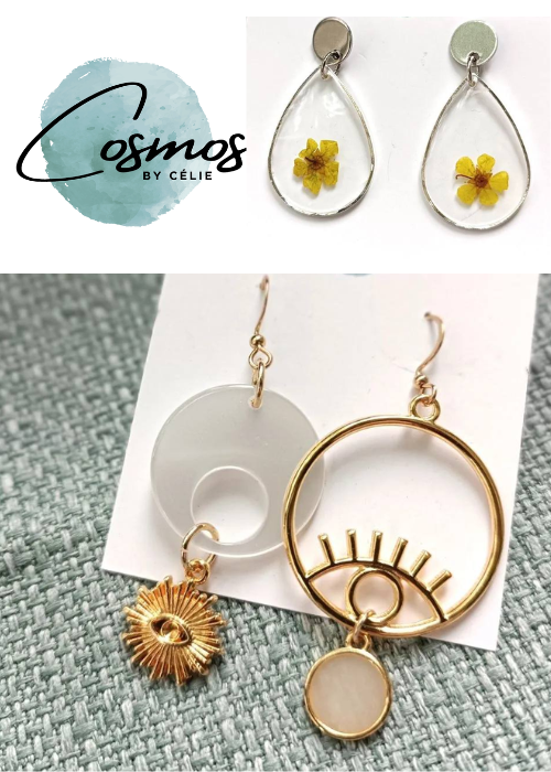 Cosmos by Célie chez Jo'Elles Boutique Hennuyères bijoux